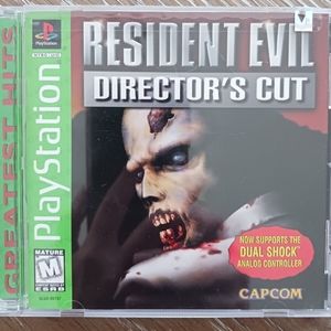 Resident Evil Director's Cut Greatest Hits (Sony PlayStation 1, 1998).Great c